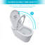 Toilette intelligente avec bidet intégré