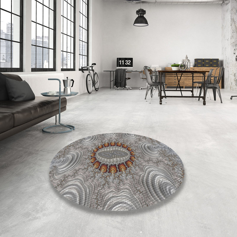 Indoor Rug, Round 4'
