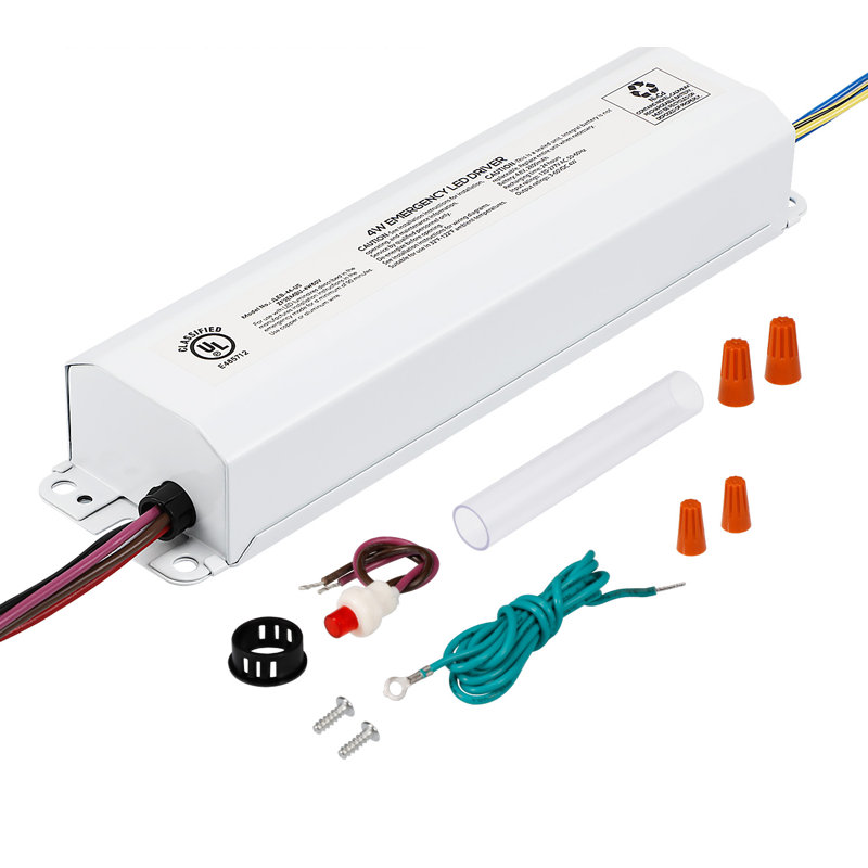 Batterie de secours homologuée UL 4W, 120V-277Vac à 3-60Vdc