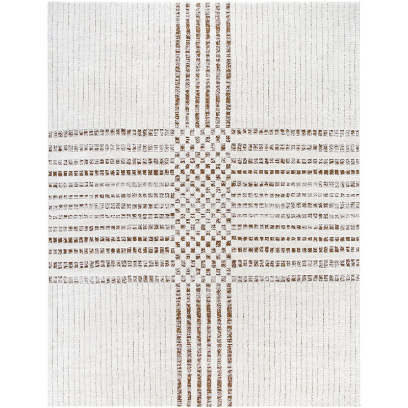 Tapis d'intérieur tissé à la machine Galey Alix x Livabliss Architect IV, Rectangle 7 pi 10 po x 10 pi