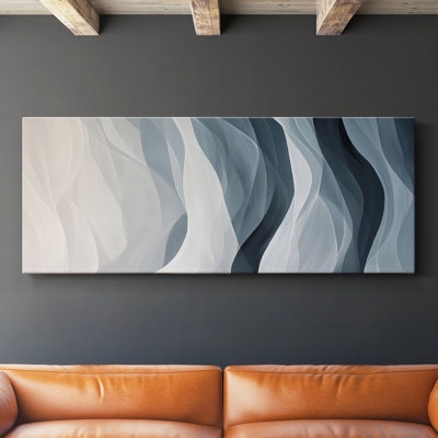 Abstract Seris 6 #IX-Wide Gallery Wrapped Canvas