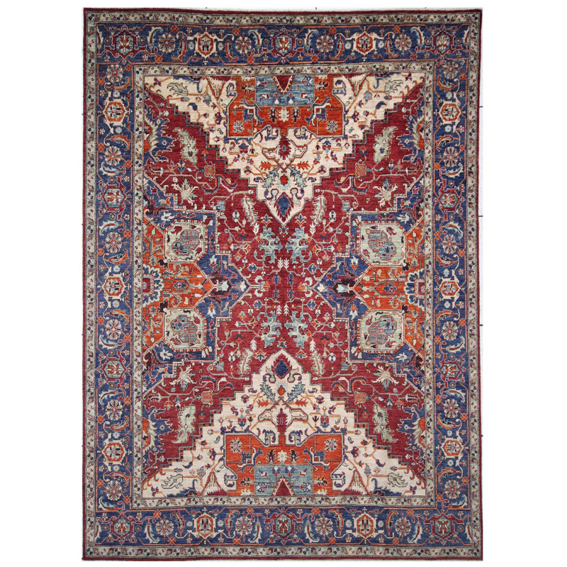 One-of-a-Kind 8'10" X 12'4" Hand Knotted Area Rug