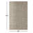Bottorff Dual Surface Deluxe Profile 1/2 Non Slip Rug Pad-87134556