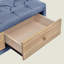 Banc de rangement rembourré avec tiroir Kacee-811224719