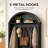 Arched Entryway Hall Tree with Coat Hooks and Shoe Storage Cabinet, Freestanding Mudroom Organizer with Upper Display Shelf