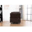 Fauteuil inclinable et berçant en cuir Ilyia-1605321921