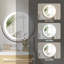 Dressing Table With Led Lighted Mirror, Makeup Vanity Table With Drawer And Stool, 60cm Desktop