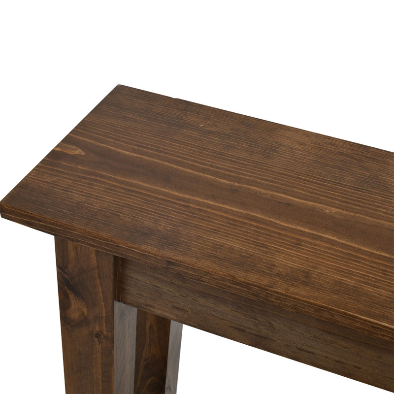 Negron Solid Wood Console Table, 30" H x 42" W x 12" D