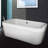 Elizabeth 72'' x 40'' Soaking Acrylic Bathtub-88750827