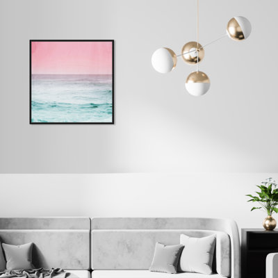 " Nautical And Coastal Dream Ocean View, Coastal Pink " by Oliver Gal