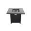 Table de foyer d'extérieur en acier avec couvercle H 25 po x l 30 po-1155657690