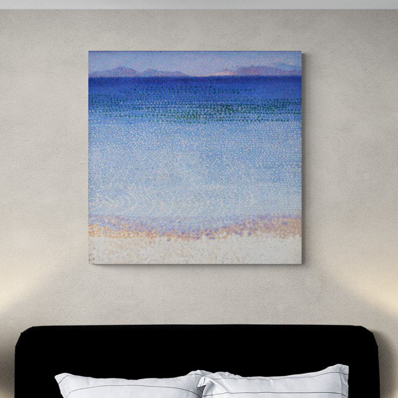 Seascape - The Iles D'Or by Henri-Edmond Cross - Wrapped Canvas Print, 76cm W x 76cm H x 1.5cm D
