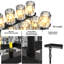Lustre rectangulaire en cristal de luxe, cadre noir, cristal K9, convient aux salons, salles à manger, cuisines et autres endroits-1095488387