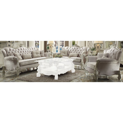Anwita 3 - Piece Velvet Living Room Set