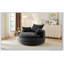 Upholstered Swivel Accent Chair-1351914157
