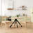 Wooden & Rattan Dining Set-1151454542