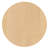 Akhirah Round with Wicker/Rattan Base Dining Table