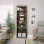 Aqeel 80" Tall 6-Tier Bookcase with 2 Adjustable Shelves, Storage Cabinet, Modern Display Cabinet, Bookshelf with Storage Shelves for Home Office, Living Room, Bedroom Organizer, Drifted Grey-1049237848