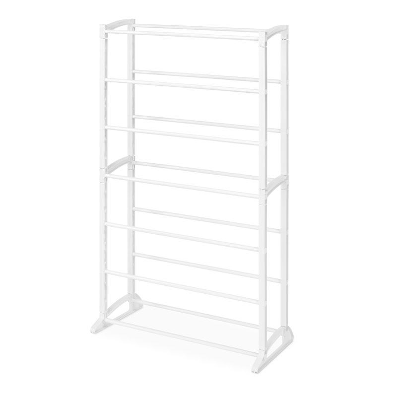 Shoe Rack - 21-Pair - White