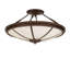 6 - Light Semi Flush Mount