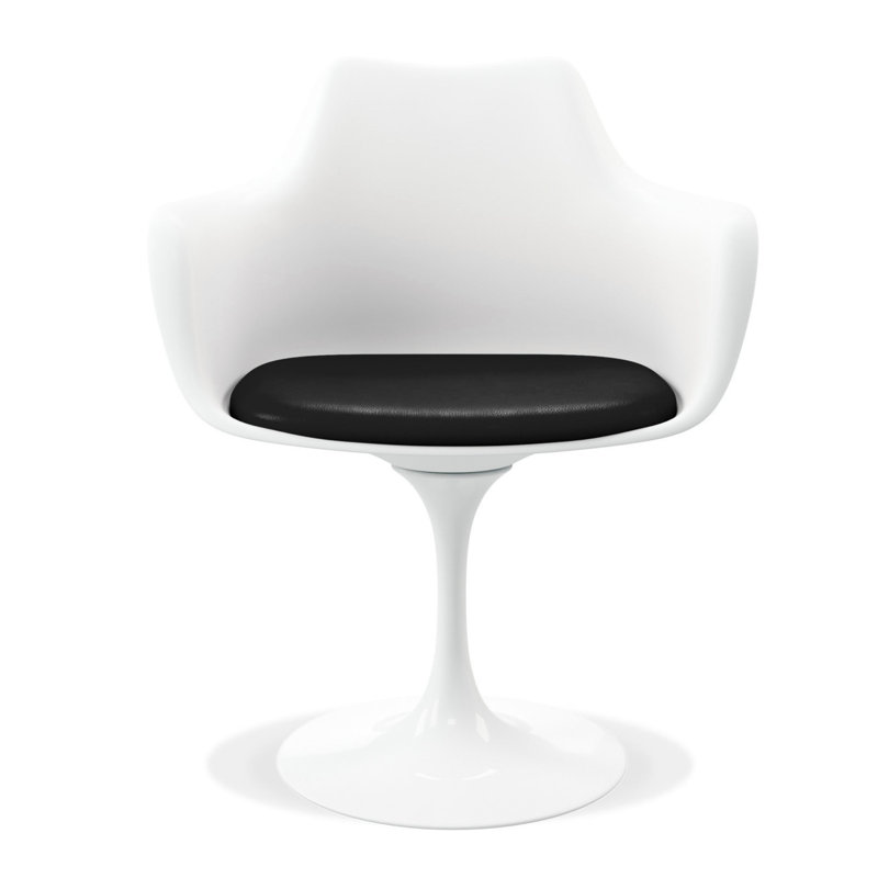 Fauteuil tulipe pivotant, simple