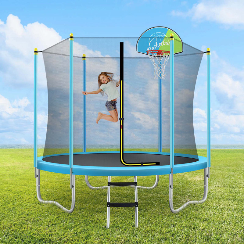 Trampoline de cour arrière avec enceinte de sécurité Beyong