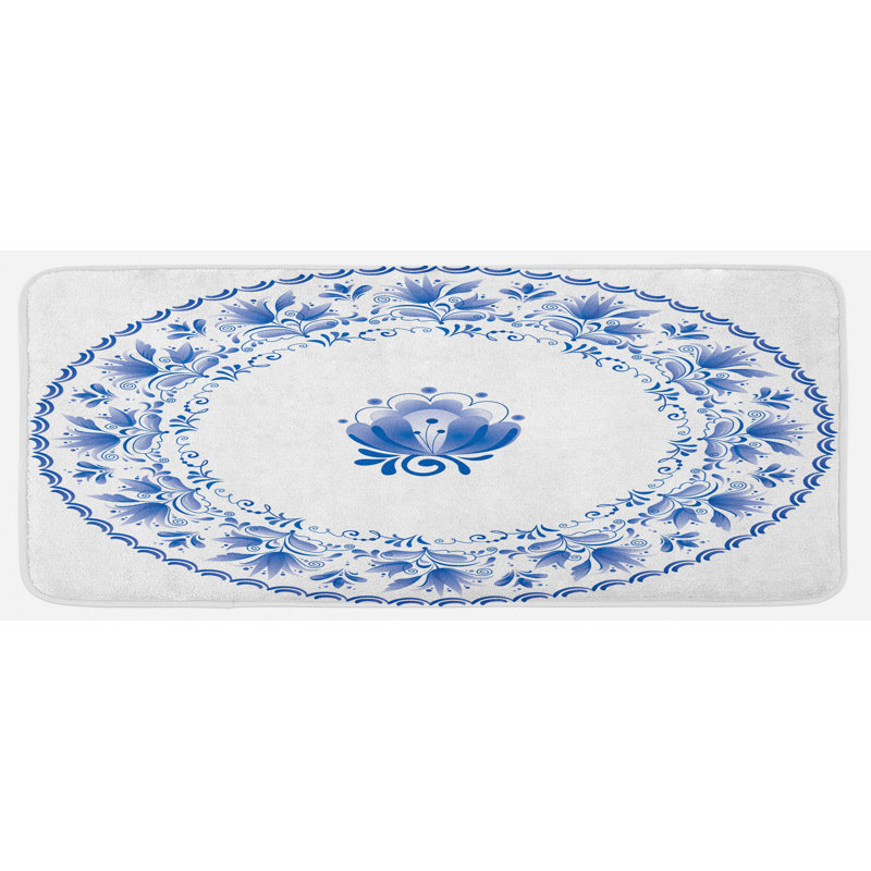 Tapis de cuisine mandala