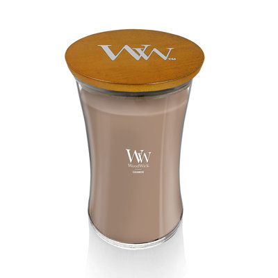 Grande bougie sablier WoodWick® Praline