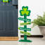 Enseigne de porche en fer 36 "H Shamrock 