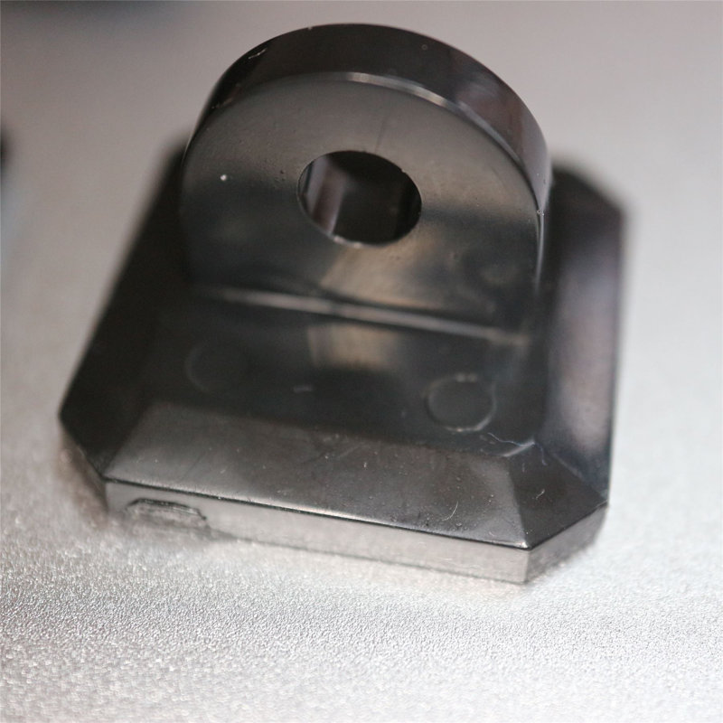 Black Acrylic Hinged Hasp and Staple Hasps, Plastic 60x27x18mm.Tanks, Displays