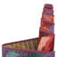 Tapis bleu / rouge / orange en polypropylène tissé à la machine Azaleea-1461848457