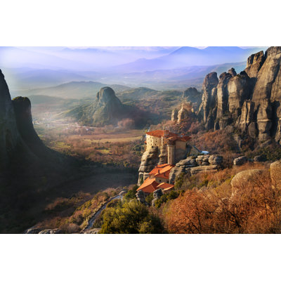 Monastère «Under Rousan Rousanou» sur toile par Serrnovik