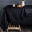 D'Moksha Homes Classic Hemstitch Linen Tablecloth-94825517-94825530