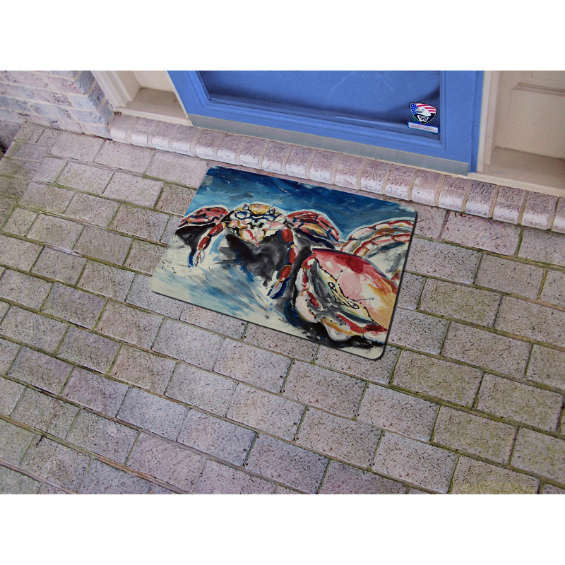 Tapis d'entrée / extérieur antidérapant Margarett, l 18 po x L 26 po