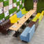 Banc rembourré en similicuir-100092477
