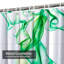 Rideau de douche Green Smoke Swirl-1267781245