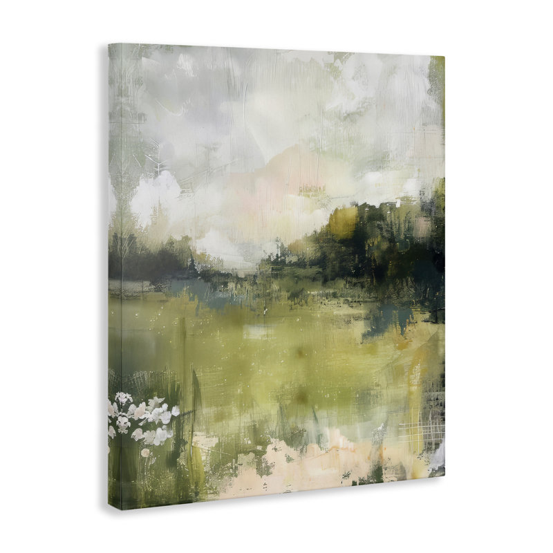  «Scenic Faded Atmosphere», art mural sur toile par Irena Orlov, H 20 po x l 16 po