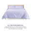  Ensemble de draps 100% coton à densité de tissage 300 fils Boston Linen Co.-3700555-3700552