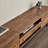  Retro Brown Solid Wood TV stand-107124097