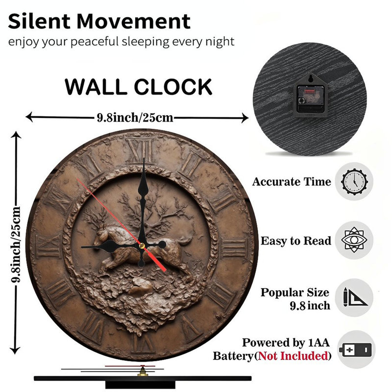 Horloge-gâteau