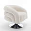 Fauteuil pivotant de 31,1 po de largeur Tussan-1867882119
