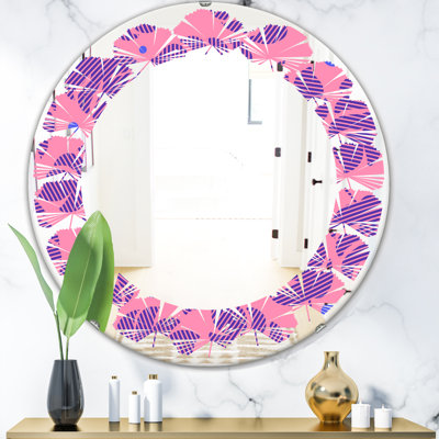 Miroir d'appoint mural Leaves Coastal
