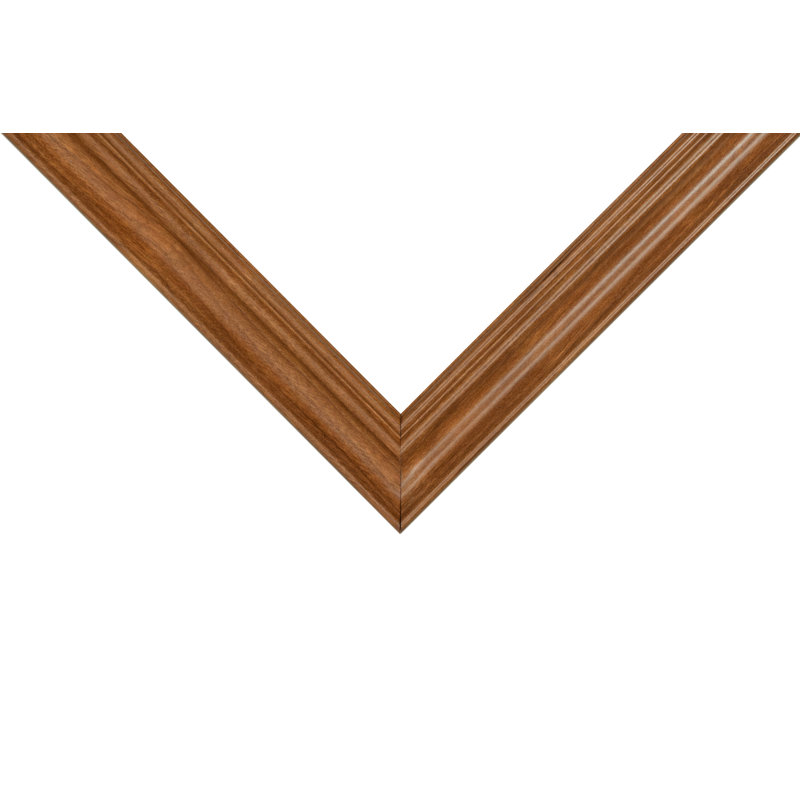 Zavala Single Image Picture Frame, 11" x 14" Matted to 8" x 10", Brown