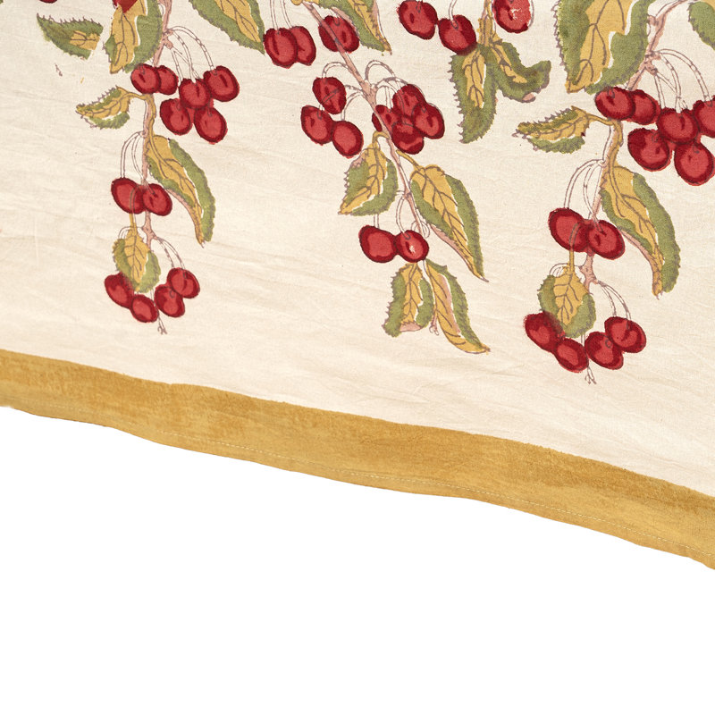 Cherry Tablecloth, 59" W x 59" L