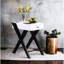Table froide blanche et noire avec solution pratique de chargement de tiroir de rangement intégrée-1354088132