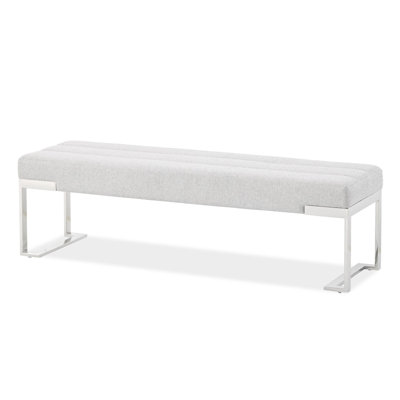 Tulip Accent Bench - Grey