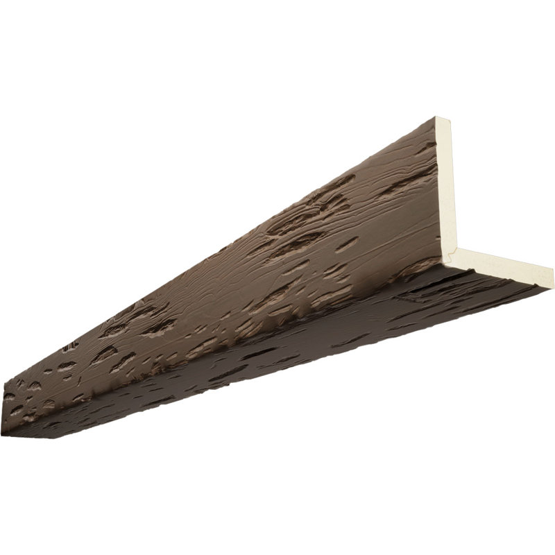 Sangle martelée, à utiliser avec la poutre Heritage Timber, Écorce de cèdre, 16 pi L, 6"H x 6"W