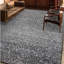 Ikat Area Rug in Light Blue/Black-72344302