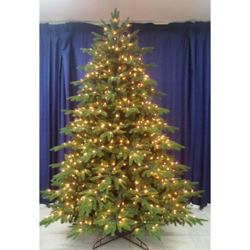 9' Pre-Lit Aurora Spruce Full Artificial Christmas Tree - Clear Lights