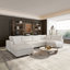 Canapé modulaire avec repose-pieds 6 pièces 6 pièces-2100721374